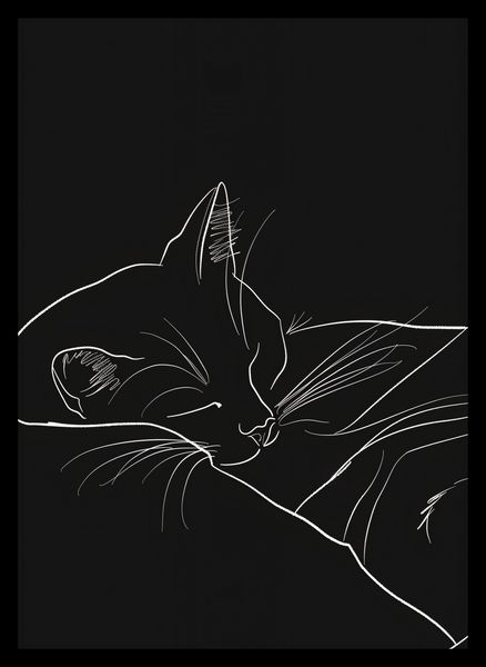 Plakat 25x35cm Nocny Spokój zdjęcie 2