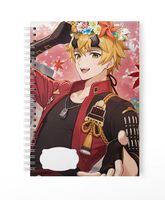 Zeszyt A5 100 stron w kratkę Genshin Impact - Thoma