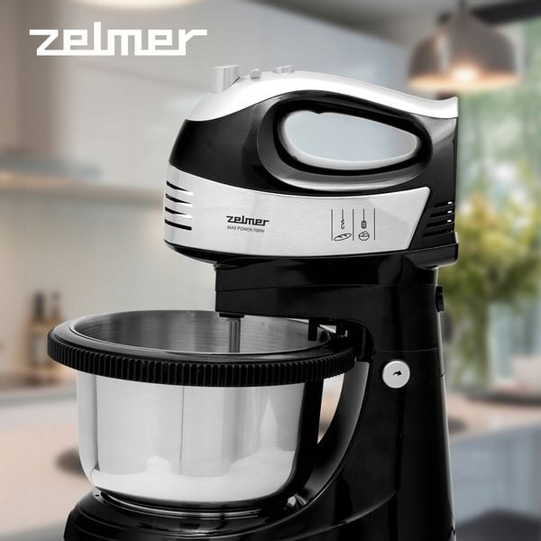 MIKSER RĘCZNY ZELMER LEKKI ROBOT KUCHENNY 4 KOŃCÓWKI Z MISĄ 2,5L TURBO 700W zdjęcie 13