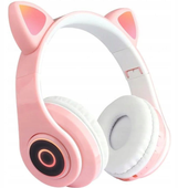 Słuchawki bluetooth B39 różowe