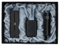 Kombinerki + Latarka + Zapalniczka Benzynowa w Zestawie Prezentowym 3w1