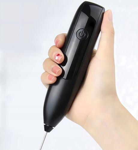 RĘCZNY SPIENIACZ MIKSER DO MLEKA KAWY ELEKTRYCZNY MIKSER TRZEPACZKA na Arena.pl