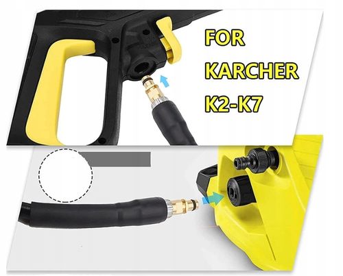 WĄŻ DO MYJKI KARCHER CLICK-CLICK 10M DO K2 K3 K4 K5 K6 K7 QUICK na Arena.pl