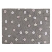 Dywan bawełniany Topos Tricolor Grey Pink 120x160 cm