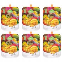 Zestaw 6 x Przecier (mus) z mango 100% PURENA 350g