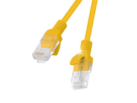 Patchcord Lanberg UTP kat.5e 0,25m pomarańczowy