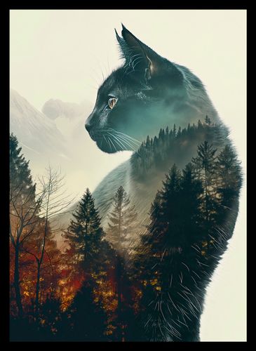 Plakat 25x35cm Koci Duch Lasu na Arena.pl