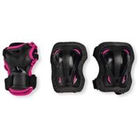 Zestaw ochraniaczy Rollerblade Skate Gear Junior 3 Pack Black Pink XXS