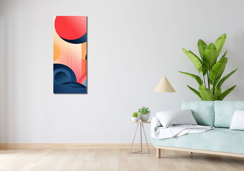 Obraz 40x100cm Geometryczne Marzenia zdjęcie 2