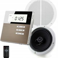 RADIO SUFITOWE BLUETOOTH MP3 ŁAZIENKOWE DOPUSZKOWE