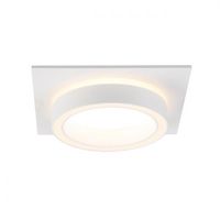OPRAWA HALOGENOWA BIAŁY MAT 15W LED GX53 IP20 ALUMINIUM