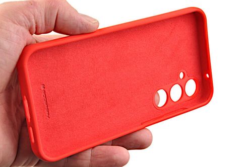 Etui Mercury Goospery Silicone do Samsung Galaxy S23 Fe czerwony na Arena.pl