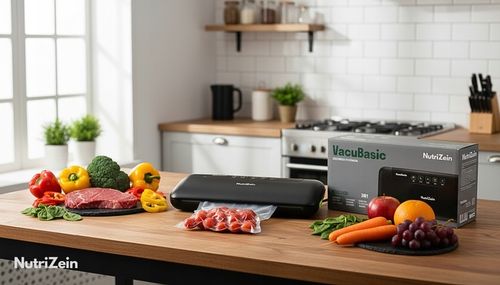Zgrzewarka próżniowa pakowarka żywności NutriZein NZVS2000 VacuBasic na Arena.pl