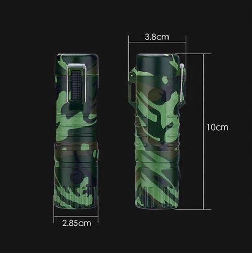 Taktyczna ZAPALNICZKA żarowa USB LATARKA (I160) na Arena.pl