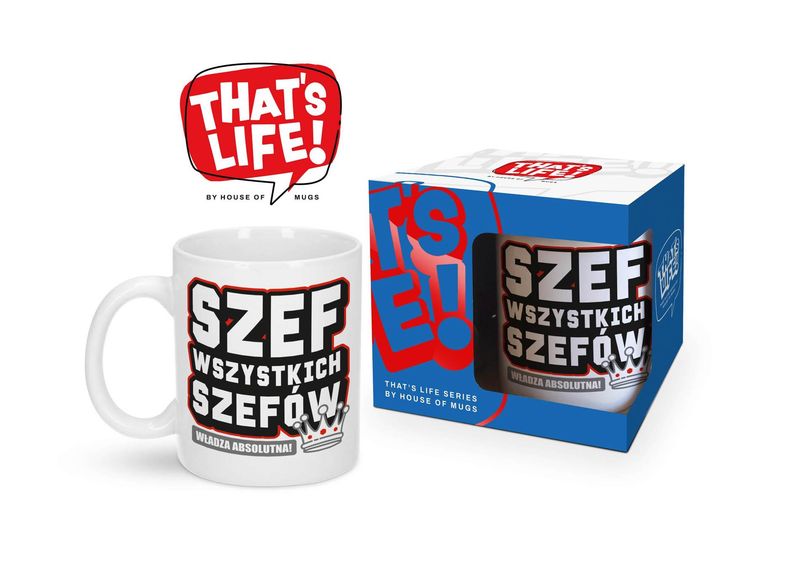 That's Life - Kubek 300Ml - Szef zdjęcie 1