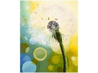 40CM 50CM OBRAZEK ŚCIENNY DMUCHAWIEC SŁOŃCU DRUK PŁÓTNO OBRAZ