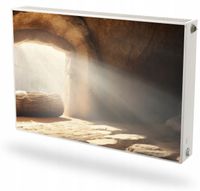 Mata magnetyczna ozdobny na grzejnik na wymiar KAMIENNA JASKINIA 60x100