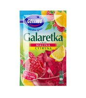 Gellwe Galaretka o smaku cytryna-malina 72 g