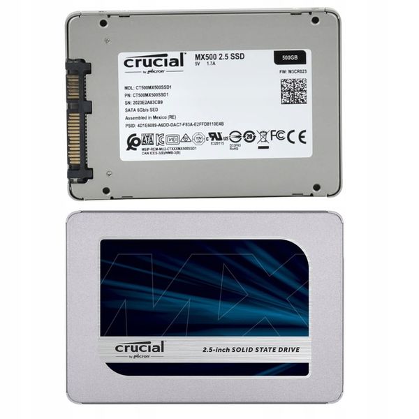 Dysk CRUCIAL MX500 500GB SSD zdjęcie 4