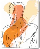 Obraz 70x90cm Kontur Własności