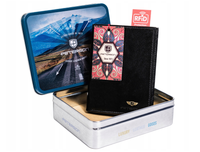 Portfel męski ze skóry naturalnej Peterson Czarny