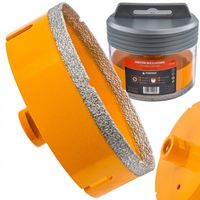 OTWORNICA DIAMENTOWA 120MM KORONKA WIERTŁO M14 DO GRESU PŁYTEK GLAZURY