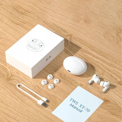 SŁUCHAWKI BEZPRZEWODOWE ANC TWS XY70 WODOODPORNE GAMINGOWE BLUETOOTH 5.3 na Arena.pl