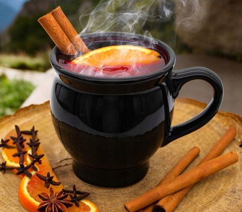 Komplet 2x KUBEK kamionkowy DO GRZAŃCA na grzane wino piwo zestaw do wina na Arena.pl