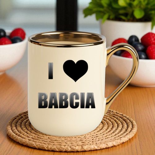 Kubek PREMIUM oryginalny prezent dla BABCI upominek Babcia na Arena.pl