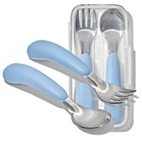 OXO Sztućce metalowe w etui dla dzieci 12m+ DUSK