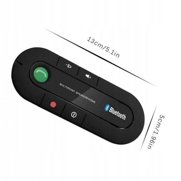 ZESTAW GŁOŚNOMÓWIĄCY SAMOCHODOWY BLUETOOTH 4.1 zdjęcie 2