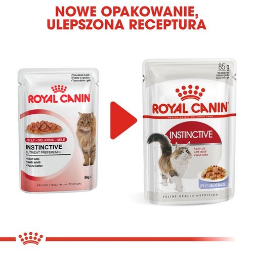 Royal Canin Instinctive W Galaretce Karma Mokra Dla Kotów Dorosłych, Wybre na Arena.pl