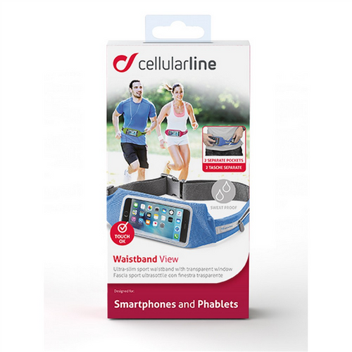 CELLULAR LINE Pas sportowy niebieski na Arena.pl