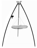 GRILL OGRODOWY COOKKING Z KOŁOWROTKIEM, NIERDZEWNY ŚREDNICA 70 WYSOKOŚĆ 200