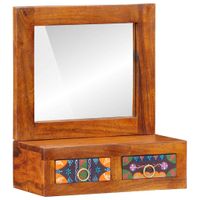 Szafka ścienna Brązowy 40 x 20 x 50 cm Lite drewno akacjowe