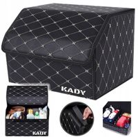 ORGANIZER DO BAGAŻNIKA SAMOCHODU KUFER WZÓR PRZESZYWANY SZTYWNY STYLOWY