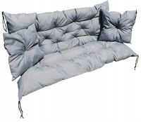 Poduszka ogrodowa na ławkę huśtawkę 150x60x50 +2P