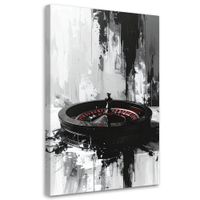 Obraz na płótnie do salonu biura gabinetu pokoju, Ruletka Casino