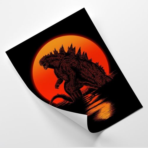 Plakat, Godzilla 50x70 na Arena.pl