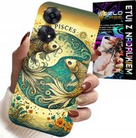 ETUI DO OPPO RENO8 T 4G - ZNAK ZODIAKU, RYBA ASTRONOMIA + FOLIA