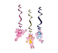 Dekoracja wisząca Wróżki spirala, 3 szt.