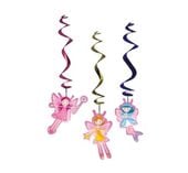 Dekoracja wisząca Wróżki spirala, 3 szt.
