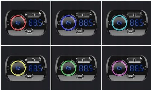 TRANSMITER BLUETOOTH FM SAMOCHODOWY SZYBKA ŁADOWARKA 2x USB AUX na Arena.pl