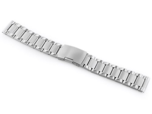 Bransoleta S5 - HQ Solid Steel - srebrna - 22mm na Arena.pl