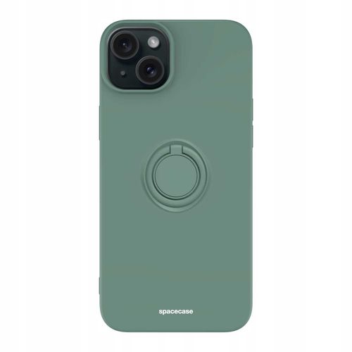 Spacecase Silicone Ring Iphone 15 Plus Dark Green na Arena.pl