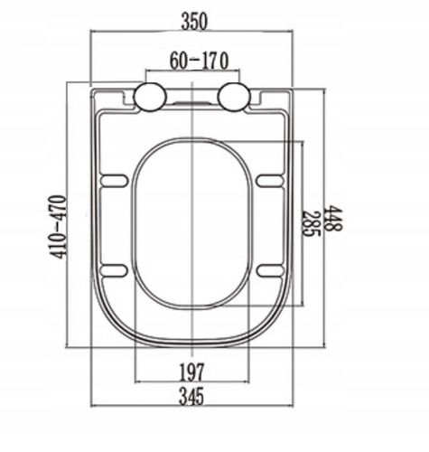 Deska sedesowa wolnoopadająca wypinana do ROCA GAP duroplast WC zawiasy met na Arena.pl