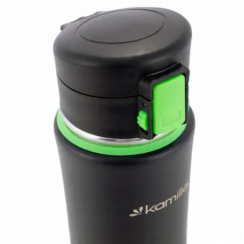 KUBEK TERMICZNY TERMOS STALOWY 100% SCZELNY pojemny bidon KAMILLE 500 ml na Arena.pl