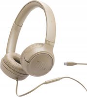 Słuchawki przewodowe JBL Tune 530C USB-C Beżowy
