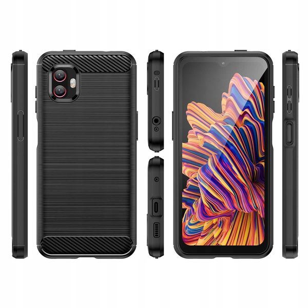 Spacecase Carbon Xcover 6 Pro Czarny zdjęcie 6