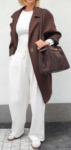 Torebka skóra zamszowa czekoladowa VeraPelle na Arena.pl